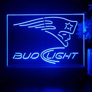 New England Patriots Bud Light LED Desk Light
