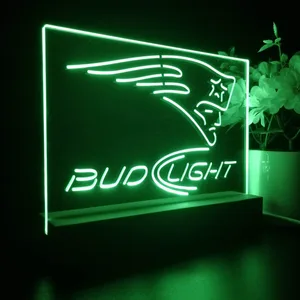 New England Patriots Bud Light LED Desk Light