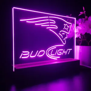 New England Patriots Bud Light LED Desk Light