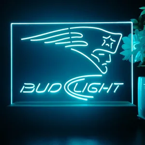 New England Patriots Bud Light LED Desk Light