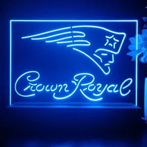 New England Patriots Crown Royal LED Desk Light