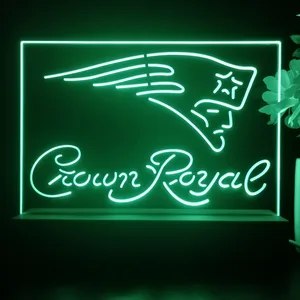 New England Patriots Crown Royal LED Desk Light
