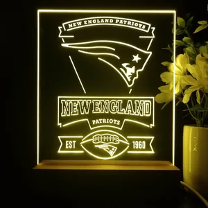 New England Patriots EST 1960 LED Desk Light