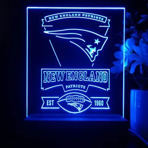 New England Patriots EST 1960 LED Desk Light