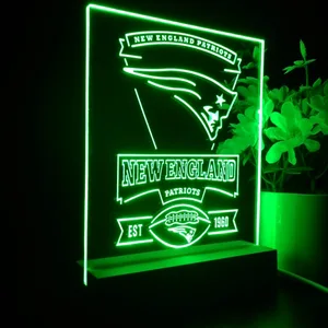 New England Patriots EST 1960 LED Desk Light