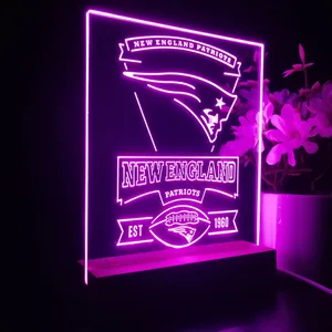 New England Patriots EST 1960 LED Desk Light