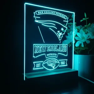 New England Patriots EST 1960 LED Desk Light