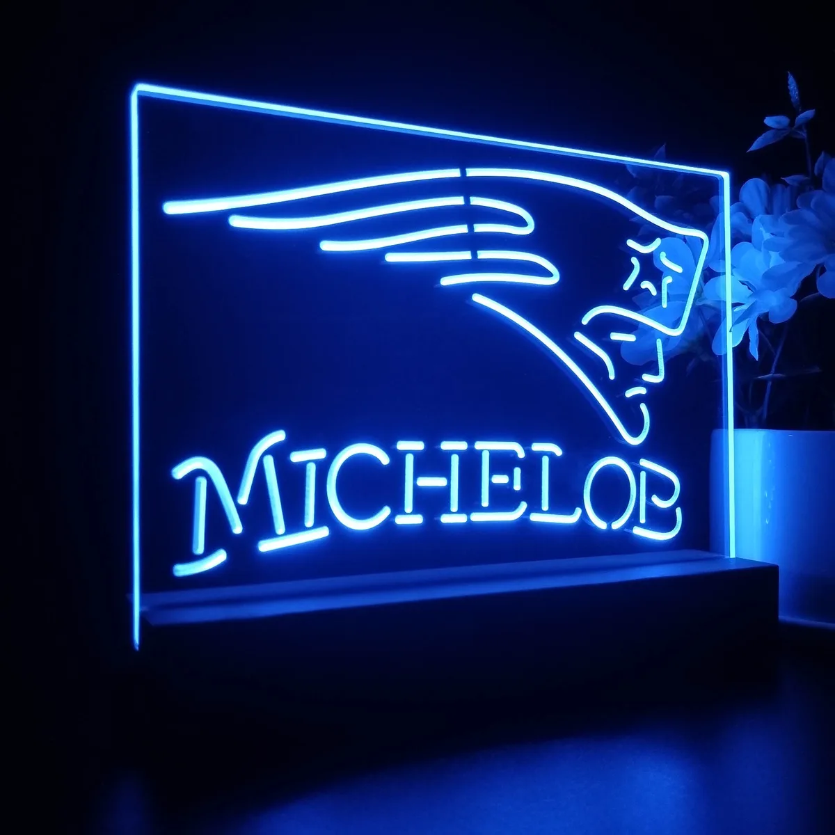 New England Patriots Michelob LED Desk Light