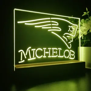 New England Patriots Michelob LED Desk Light