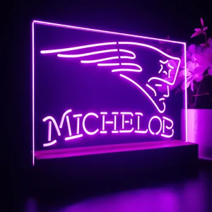 New England Patriots Michelob LED Desk Light