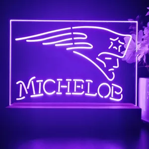 New England Patriots Michelob LED Desk Light