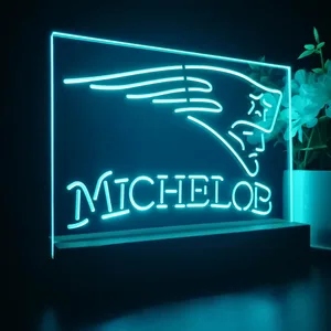 New England Patriots Michelob LED Desk Light
