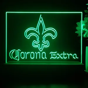 New Orleans Saints Corona Extra LED Desk Light