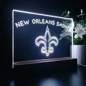 New Orleans Saints LED Desk Light