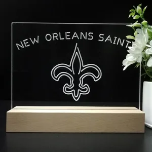 New Orleans Saints LED Desk Light