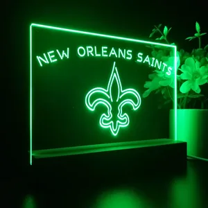 New Orleans Saints LED Desk Light