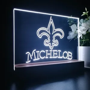 New Orleans Saints Michelob LED Desk Light