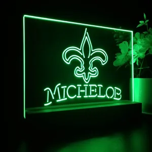 New Orleans Saints Michelob LED Desk Light