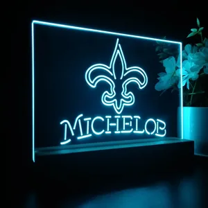 New Orleans Saints Michelob LED Desk Light