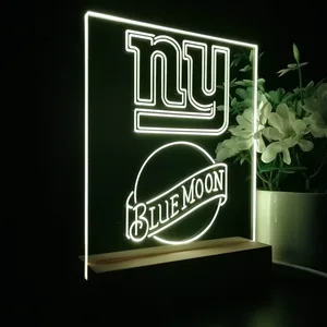 New York Giants Blue Moon LED Desk Light