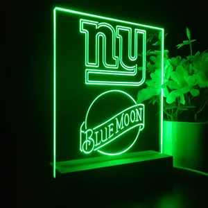 New York Giants Blue Moon LED Desk Light