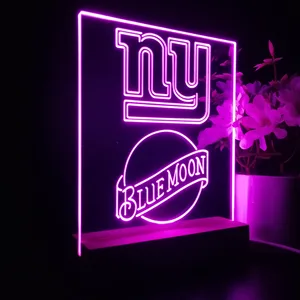 New York Giants Blue Moon LED Desk Light