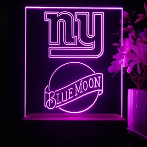 New York Giants Blue Moon LED Desk Light