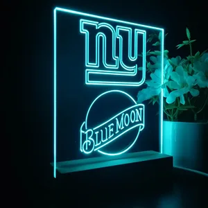 New York Giants Blue Moon LED Desk Light