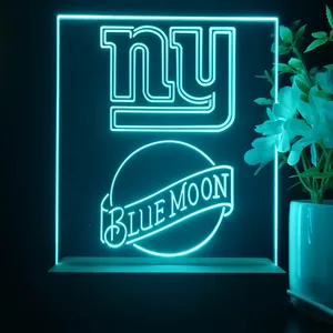 New York Giants Blue Moon LED Desk Light