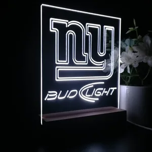 New York Giants Bud Light LED Desk Light