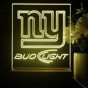 New York Giants Bud Light LED Desk Light