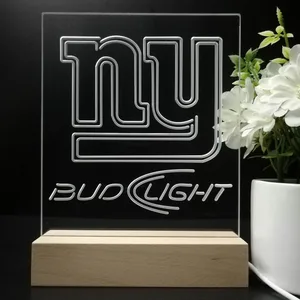 New York Giants Bud Light LED Desk Light
