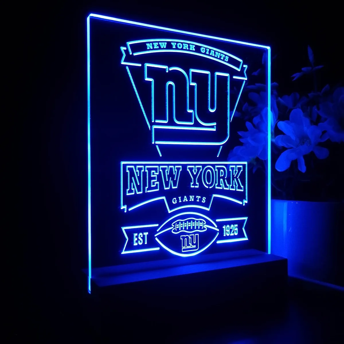 New York Giants EST 1925 LED Desk Light