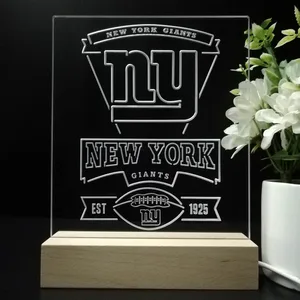 New York Giants EST 1925 LED Desk Light