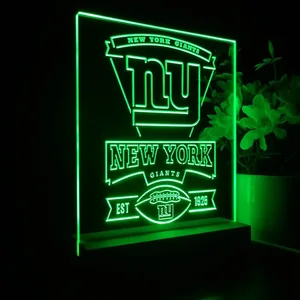 New York Giants EST 1925 LED Desk Light