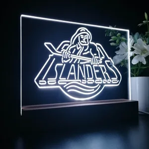 New York Islanders Fisherman Logo LED Desk Light