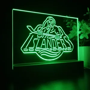 New York Islanders Fisherman Logo LED Desk Light