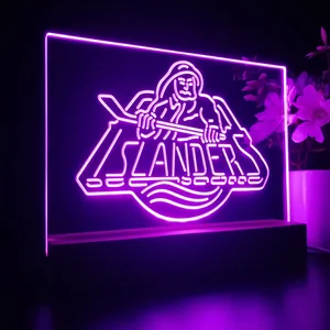 New York Islanders Fisherman Logo LED Desk Light