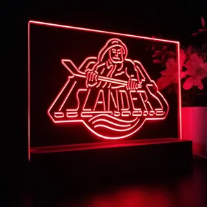 New York Islanders Fisherman Logo LED Desk Light
