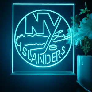 New York Islanders Logo 1 LED Desk Light