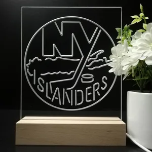 New York Islanders Logo 1 LED Desk Light