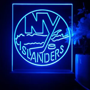 New York Islanders Logo 1 LED Desk Light