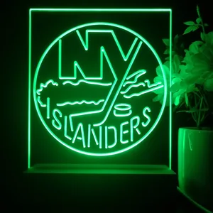 New York Islanders Logo 1 LED Desk Light