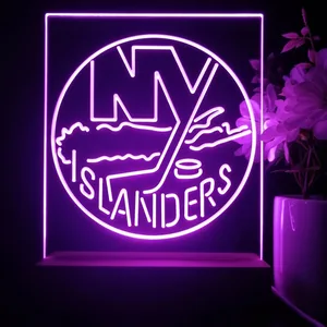New York Islanders Logo 1 LED Desk Light