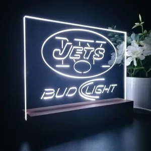 New York Jets Bud Light LED Desk Light