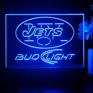 New York Jets Bud Light LED Desk Light