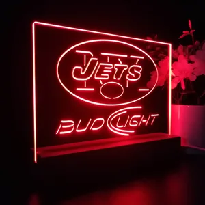 New York Jets Bud Light LED Desk Light