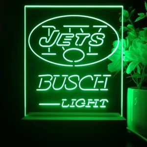 New York Jets Busch Light LED Desk Light