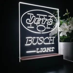 New York Jets Busch Light LED Desk Light