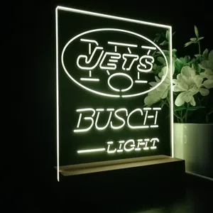 New York Jets Busch Light LED Desk Light